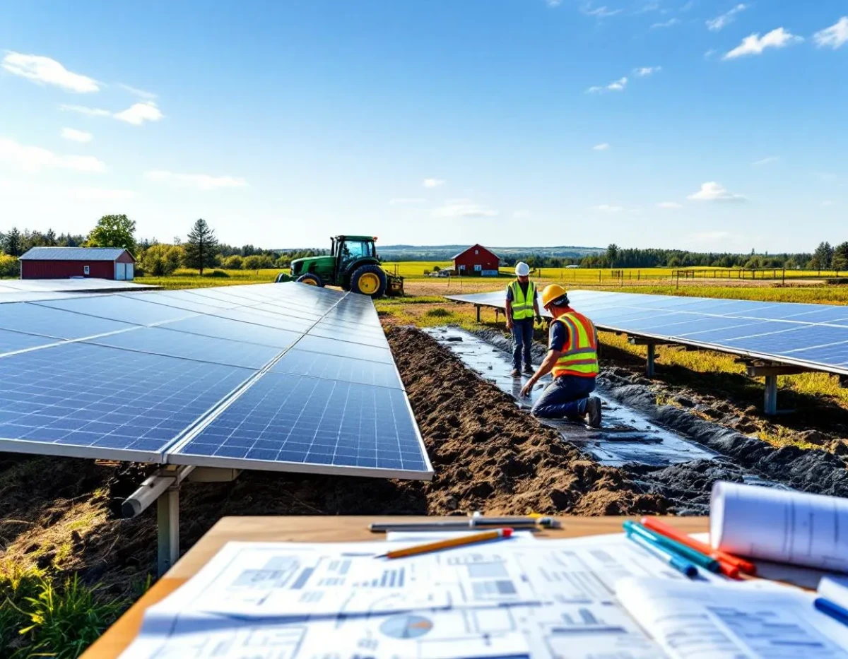 Guide Complet : Comment Installer une Ferme Solaire sur Votre Terrain - Démarches, Coûts, et Potentiel de Rentabilité